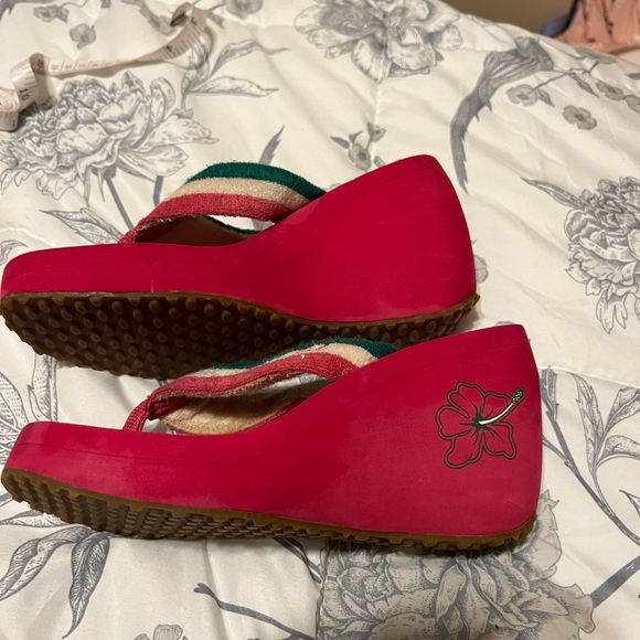 Y2K Vintage Tommy Hilfiger tommy girl platform wedges - Picture 4 of 4